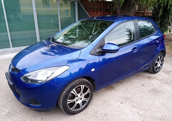 Mazda 2 cena 14500 przebieg: 117000, rok produkcji 2008 z Bielawa małe 106